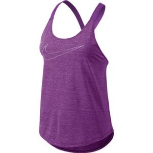 NIKE Dri fit Racerback Loose fit Tank XS